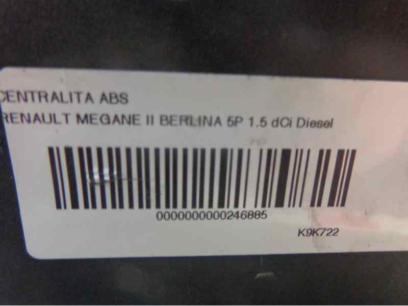 Recambio de centralita abs para renault megane ii berlina 5p 1.5 dci diesel referencia OEM IAM   