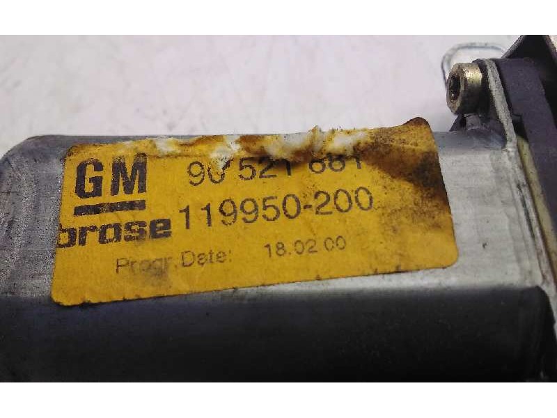 Recambio de elevalunas delantero izquierdo para opel astra g berlina comfort referencia OEM IAM 90521881  
