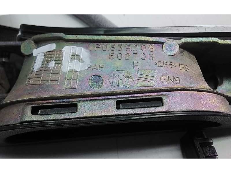 Recambio de maneta exterior trasera derecha para seat leon (1p1) reference referencia OEM IAM 1P0839206  