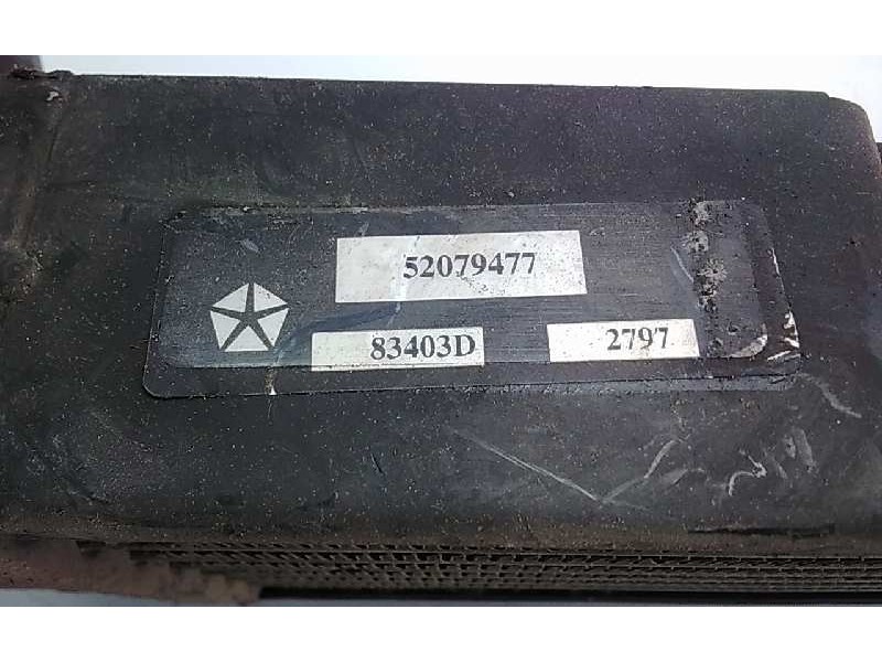 Recambio de intercooler para chrysler jeep gr.cherokee (zj)/(z) 2.5 turbodiesel referencia OEM IAM 52079477  115905