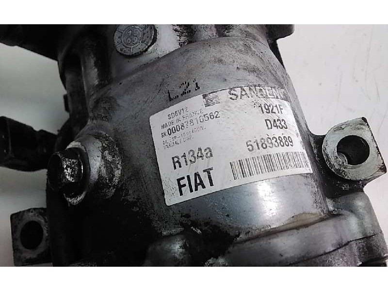 Recambio de compresor aire acondicionado para fiat doblo ii (152) pop referencia OEM IAM 51893889  