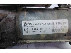Recambio de motor arranque para fiat doblo ii (152) pop referencia OEM IAM 51880229   2