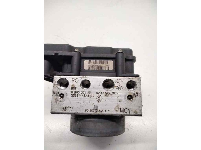 Recambio de centralita abs para dacia logan referencia OEM IAM 0265231851 8200 547 182 0 265 800 584