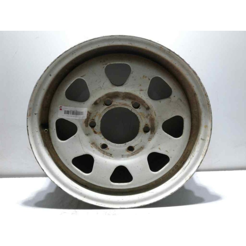 Recambio de llanta hierro para nissan pick-up (d22) td doble cabina navara referencia OEM IAM 6TORNILLOS J16X6J 404030037600