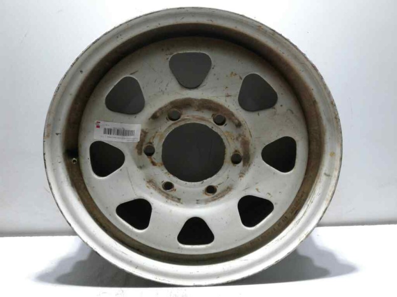 Recambio de llanta hierro para nissan pick-up (d22) td doble cabina navara referencia OEM IAM 6TORNILLOS J16X6J 404030037600