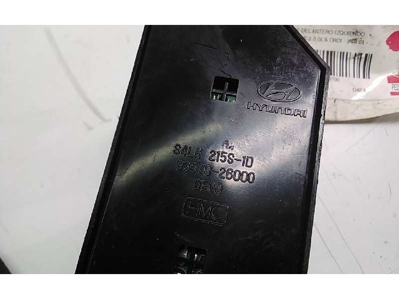 Recambio de mando elevalunas delantero izquierdo para hyundai santa fe (sm) 2.0 gls crdi referencia OEM IAM 9357026000  