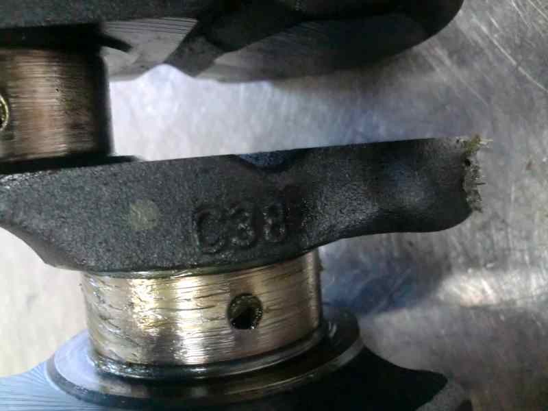 Recambio de cigueñal para opel omega b 2.5 turbodiesel (x 25 td / u 25 td / l93) referencia OEM IAM C38  116138