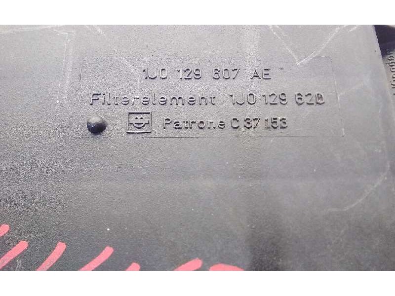 Recambio de caja filtro de aire para seat leon (1m1) signo referencia OEM IAM 1J0129607AE  