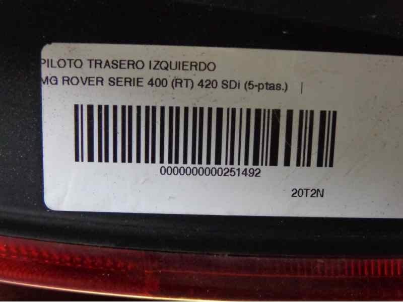 Recambio de piloto trasero izquierdo para mg rover serie 400 (rt) 420 sdi (5-ptas.) referencia OEM IAM XFB101050  