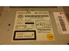 Recambio de sistema audio / radio cd para volkswagen polo (6r1) sport referencia OEM IAM 5M0035156C   2