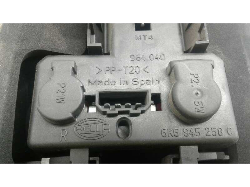 Recambio de piloto trasero derecho para seat ibiza (6k1) select referencia OEM IAM 6K6945258C  