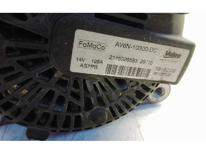 Recambio de alternador para ford tourneo courier (c4a) ambiente referencia OEM IAM 2612672B  