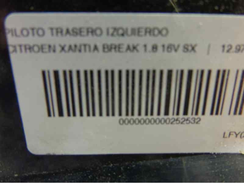 Recambio de piloto trasero izquierdo para citroen xantia break 1.8 16v sx referencia OEM IAM 6350K2  