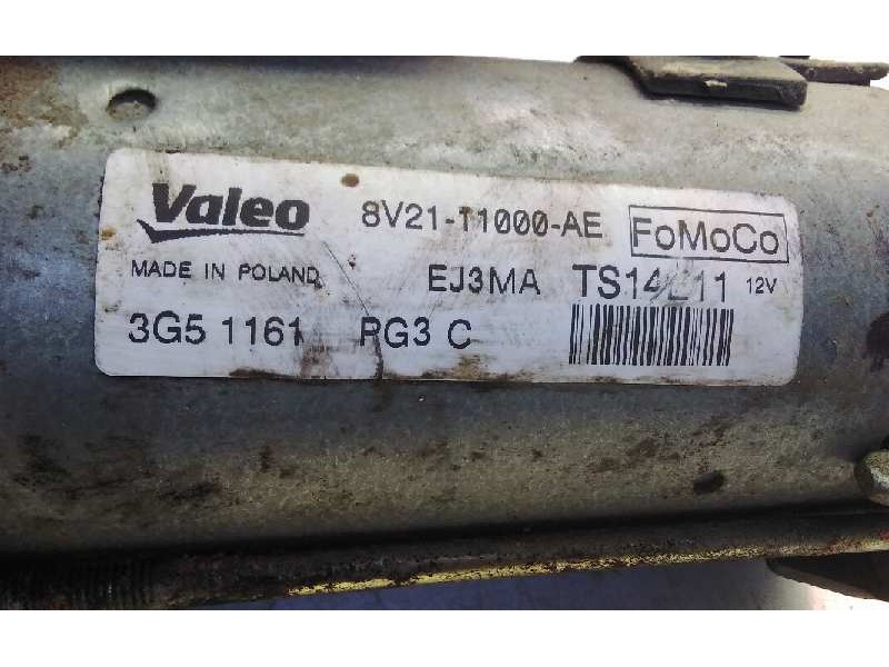 Recambio de motor arranque para ford tourneo courier (c4a) ambiente referencia OEM IAM 3G51161PG3C  