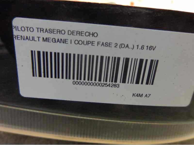 Recambio de piloto trasero derecho para renault megane i coupe fase 2 (da..) 1.6 16v expression referencia OEM IAM 7700428057  