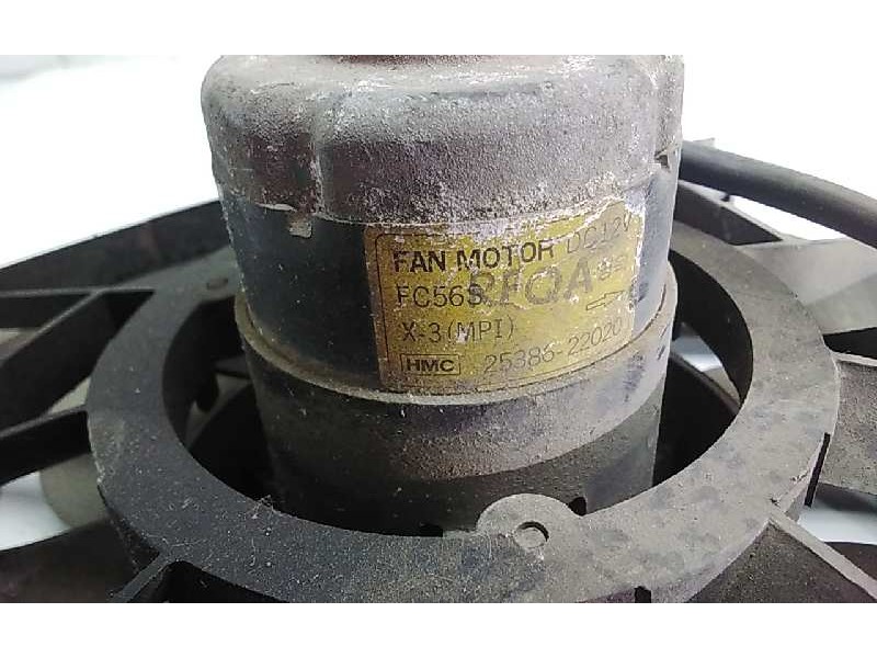 Recambio de electroventilador para hyundai accent (x3) 1.5 gls referencia OEM IAM 2538622020  