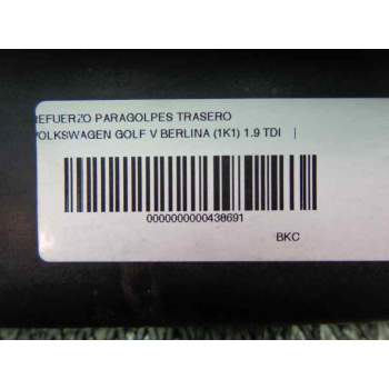 Recambio de refuerzo paragolpes trasero para volkswagen golf v berlina (1k1) 1.9 tdi referencia OEM IAM 1K0807305C  