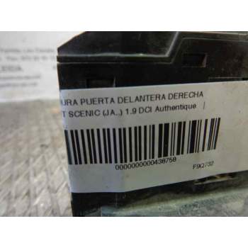 Recambio de cerradura puerta delantera derecha para renault scenic (ja..) 1.9 dci authentique referencia OEM IAM 7701473172  