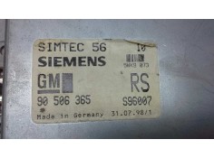 Recambio de centralita motor uce para opel vectra b berlina 1.8 16v cat referencia OEM IAM 5WK9073 163  2