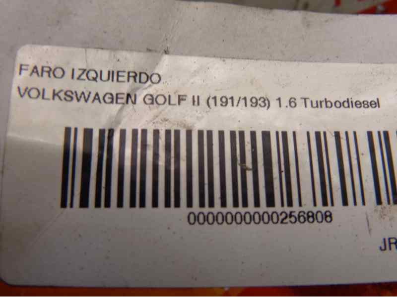 Recambio de faro izquierdo para volkswagen golf ii (191/193) 1.6 turbodiesel referencia OEM IAM 191941753B  