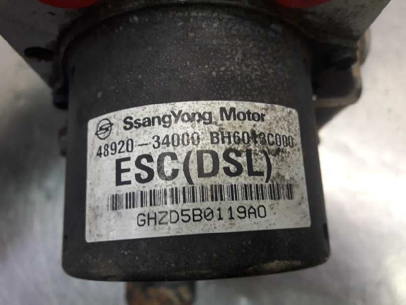 Recambio de abs para ssangyong korando limited plus 4x4 referencia OEM IAM 48920-34000 BE6003C001 