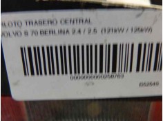Recambio de piloto trasero central para volvo s70 berlina 2.4 / 2.5 (121kw / 125kw) referencia OEM IAM    2