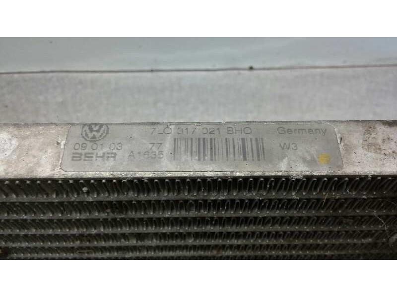 Recambio de enfriador aceite direccion para porsche cayenne (typ 9pa) turbo referencia OEM IAM 7L0317021BHO  