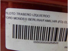 Recambio de piloto trasero izquierdo para ford mondeo berlina/familiar (fd) clx berlina referencia OEM IAM 1000083   2
