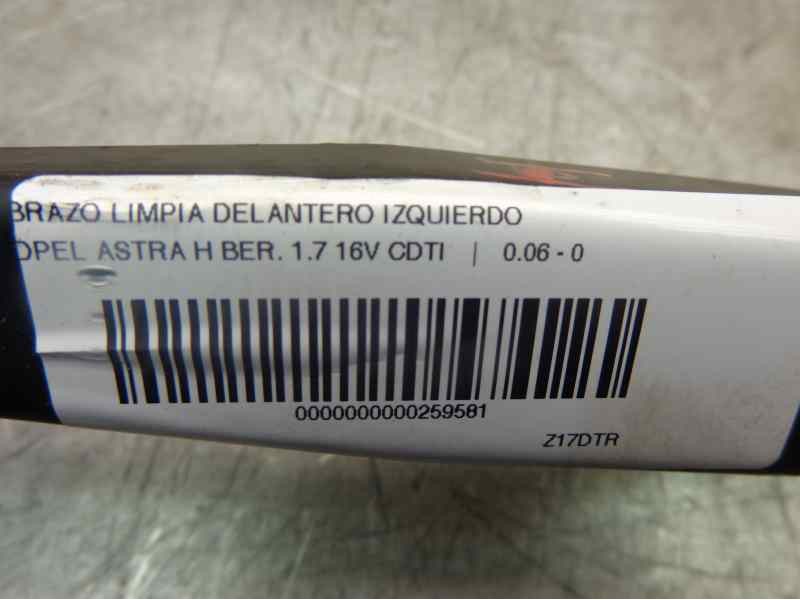 Recambio de brazo limpia delantero izquierdo para opel astra h ber. 1.7 16v cdti referencia OEM IAM   