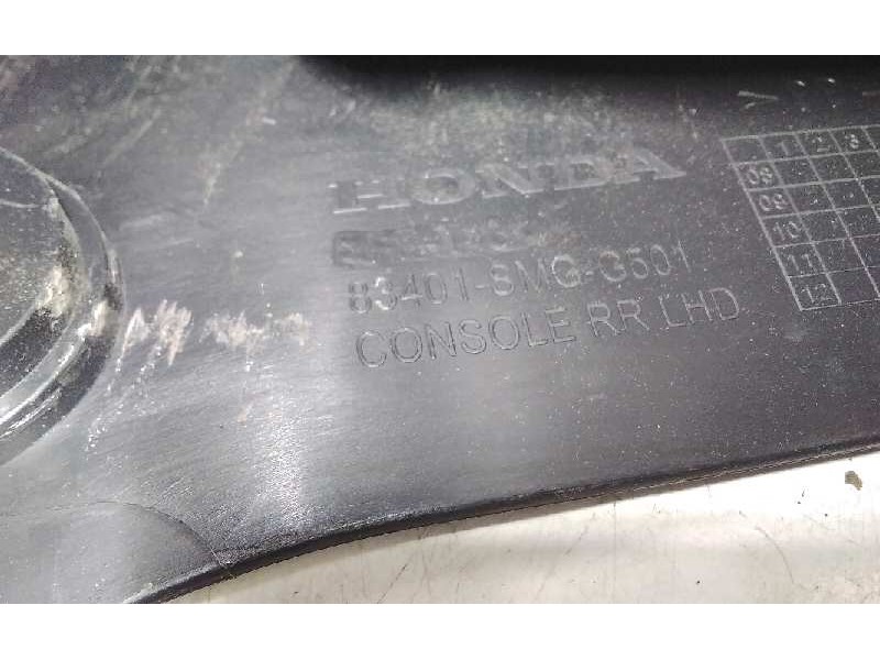 Recambio de apoyabrazos central para honda civic berlina 5 (fk) 1.4 sport referencia OEM IAM 83401SMGG501  