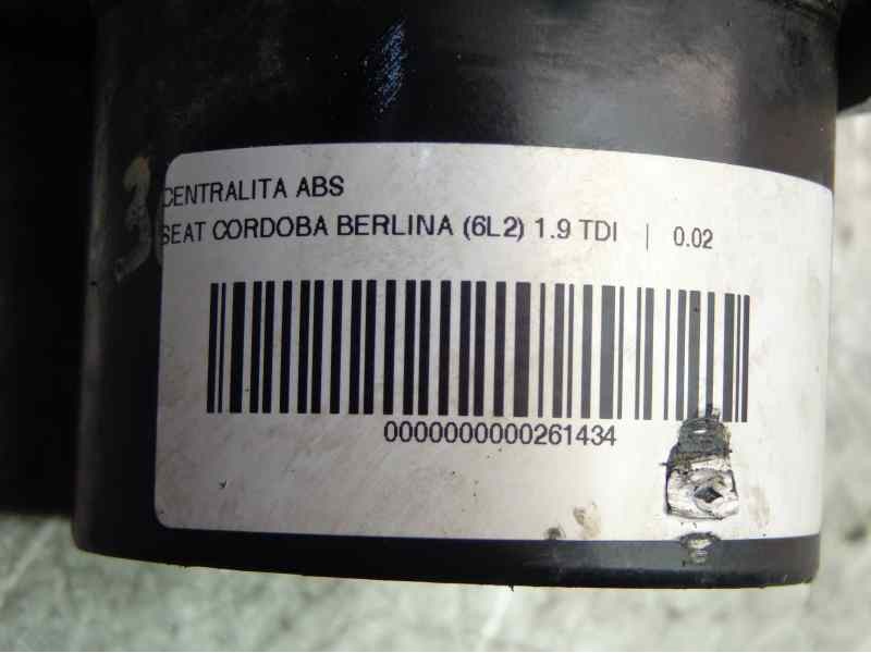 Recambio de centralita abs para seat cordoba berlina (6l2) 1.9 tdi referencia OEM IAM   
