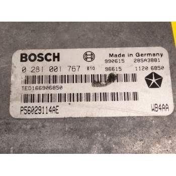 Recambio de centralita motor uce para jeep grand cherokee ii (wj, wg) 3.1 td 4x4 referencia OEM IAM P56029114AE 0281001767 28SA3