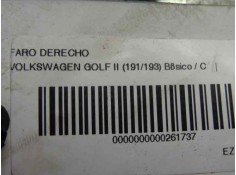 Recambio de faro derecho para volkswagen golf ii (191/193) básico / c referencia OEM IAM 191941753B   2