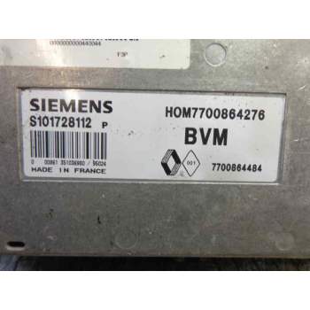 Recambio de centralita motor uce para renault 19 hatchback (b/c53) 1.8 referencia OEM IAM S101728112P 7700864484 HOM7700864276