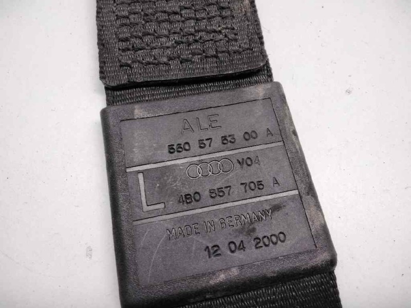Recambio de cinturon seguridad delantero izquierdo para audi a6 berlina (4b2) 2.5 tdi referencia OEM IAM 4B0857705A  