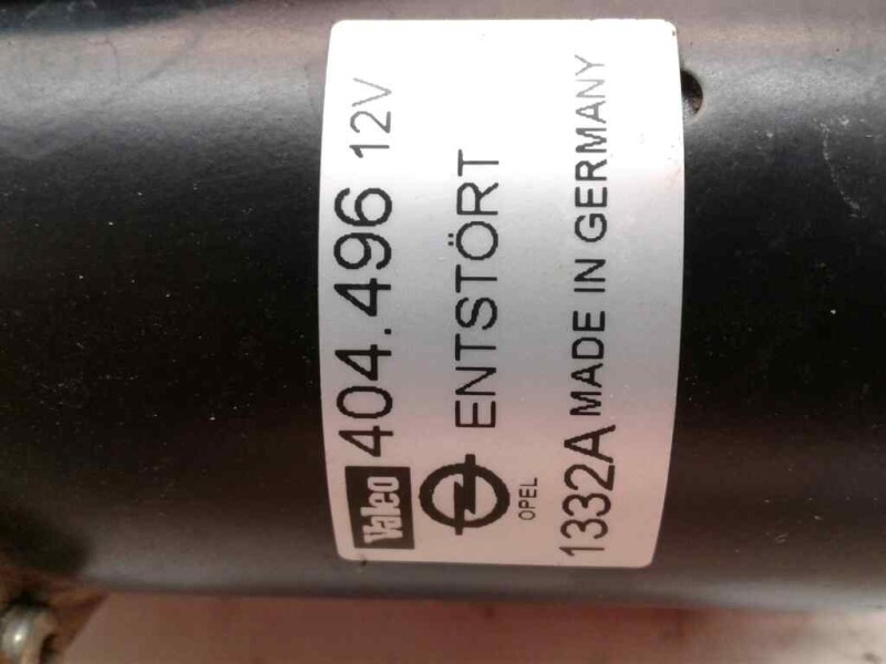 Recambio de motor limpia delantero para opel zafira a elegance referencia OEM IAM 404496  