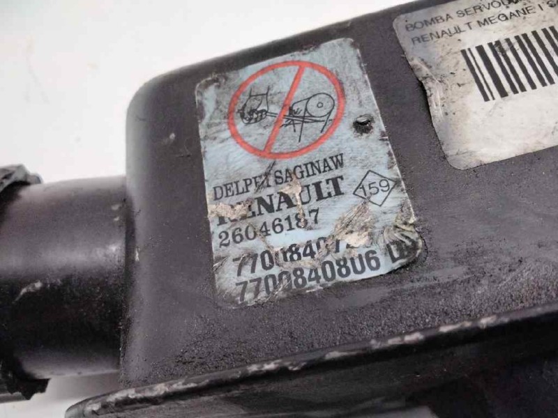 Recambio de bomba servodireccion para renault megane i scenic (ja0) 1.6e alize referencia OEM IAM 7700840806  