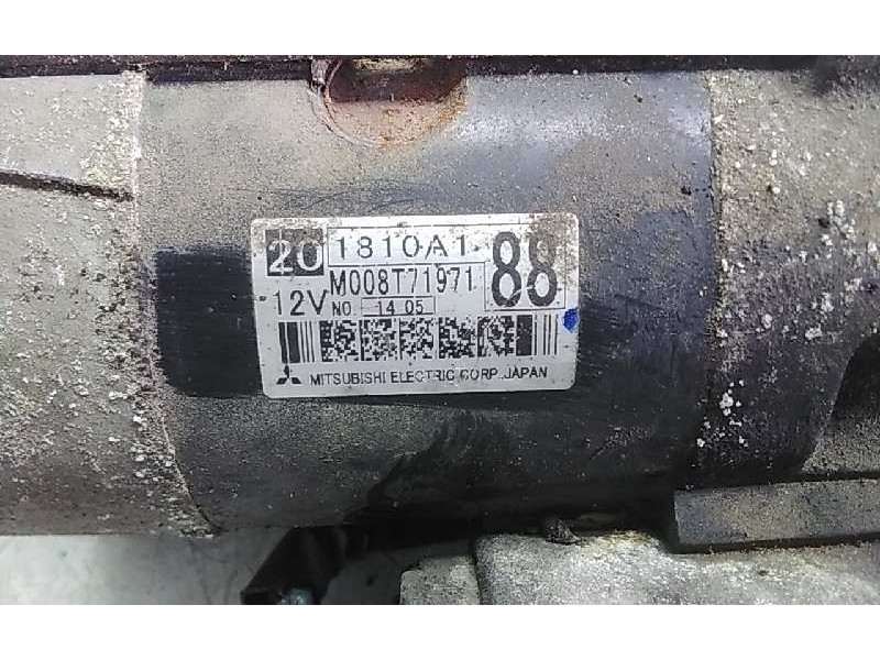 Recambio de motor arranque para mitsubishi asx (ga0w) 1.8 di-d cat referencia OEM IAM M00871971  