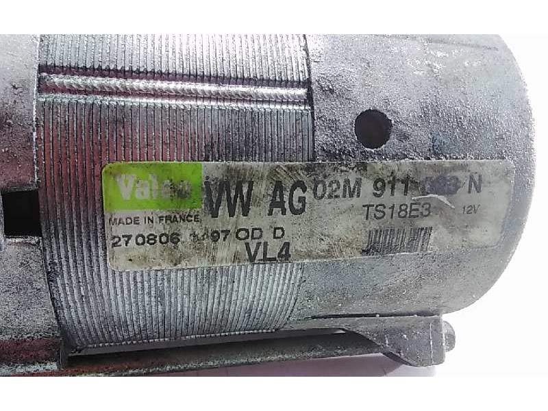 Recambio de motor arranque para seat leon (1p1) stylance / style referencia OEM IAM 02M911023N  