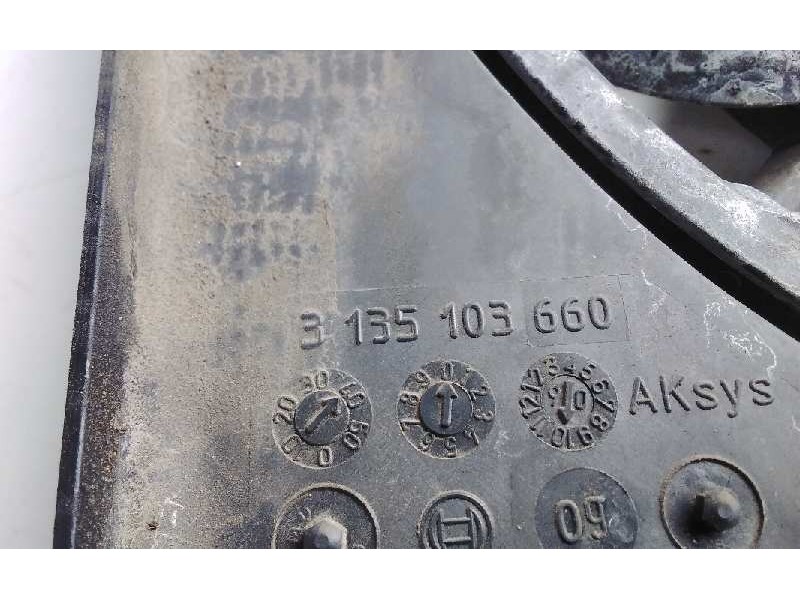 Recambio de electroventilador para opel zafira b cosmo referencia OEM IAM 3135103660  