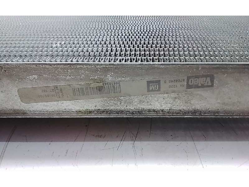 Recambio de radiador agua para opel vectra c berlina club referencia OEM IAM 870824G  