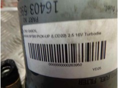 Recambio de filtro gasoil para nissan np300 pick-up (lcd22) 2.5 16v turbodiesel cat referencia OEM IAM    2