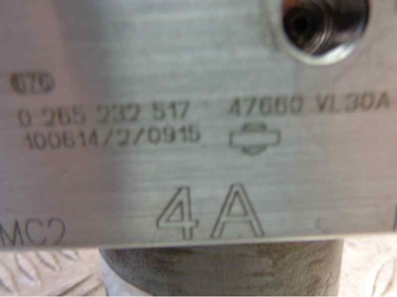 Recambio de centralita abs para nissan np300 pick-up (lcd22) 2.5 16v turbodiesel cat referencia OEM IAM 0265232517  