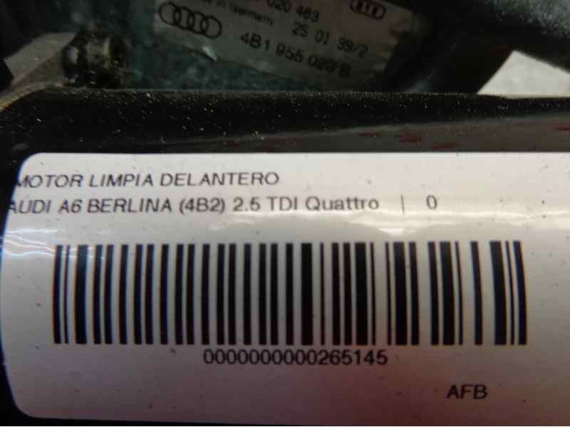 Recambio de motor limpia delantero para audi a6 berlina (4b2) 2.5 tdi quattro referencia OEM IAM   
