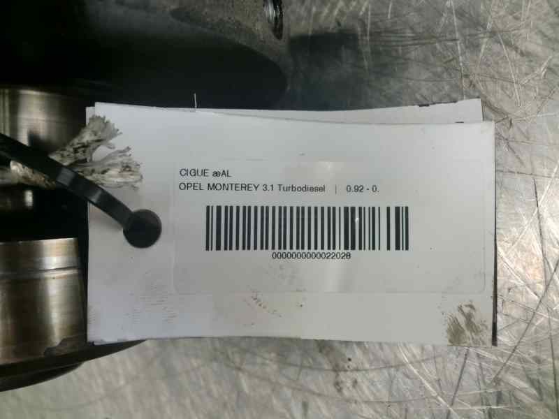 Recambio de cigueñal para opel monterey 3.1 turbodiesel referencia OEM IAM 182BU  118014