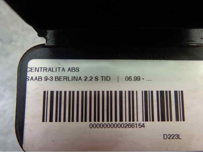 Recambio de centralita abs para saab 9-3 berlina 2.2 s tid referencia OEM IAM 4779484  