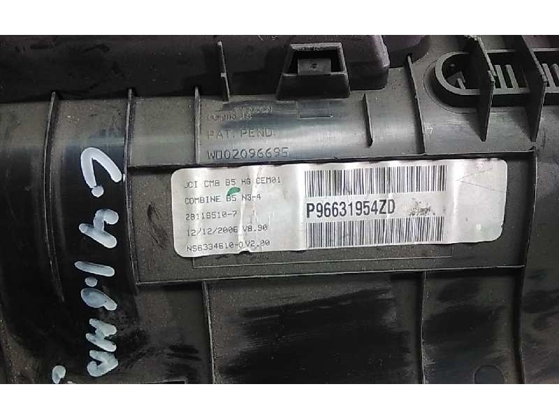 Recambio de cuadro instrumentos para citroen c4 berlina 1.6 16v hdi referencia OEM IAM P96631954ZD  118199