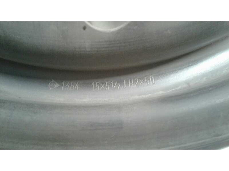 Recambio de llanta hierro para honda accord berlina (cc/ce) 2.0 s (cc7) referencia OEM IAM 15PULGADAS4TORNILLOS  