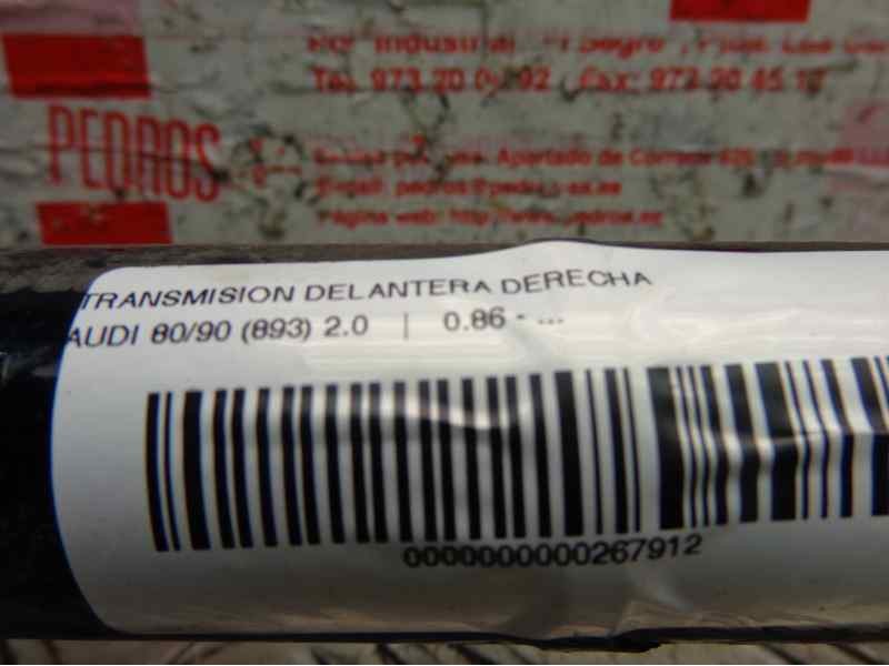 Recambio de transmision delantera derecha para audi 80/90 (893) 90 referencia OEM IAM 8A0407452JV  