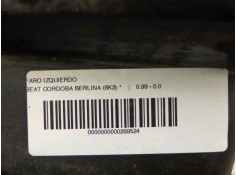 Recambio de faro izquierdo para seat ibiza (6k) 1.6 referencia OEM IAM    2